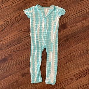 Kyte Baby Tie-dye romper onesie